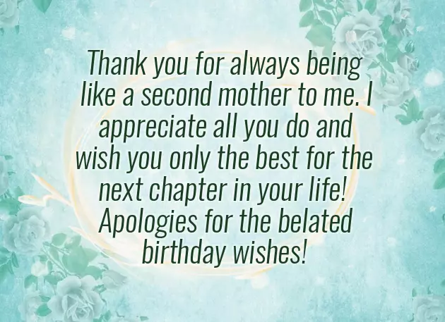 Happy Belated Birthday Wishes Happy Belated Birthday Wishes