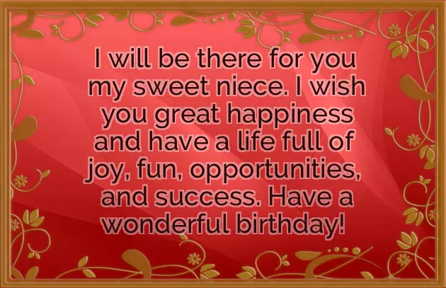 Happy Birthday Awesome Niece