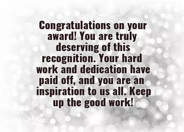 Hearty Congratulations For Your Achievement