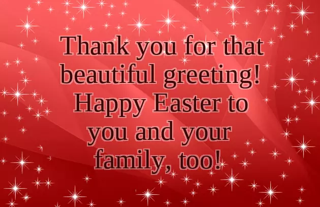 Family Easter Message