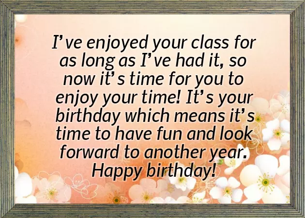 Happy Birthday Text For Teacher Happy Birthday Text For Teacher