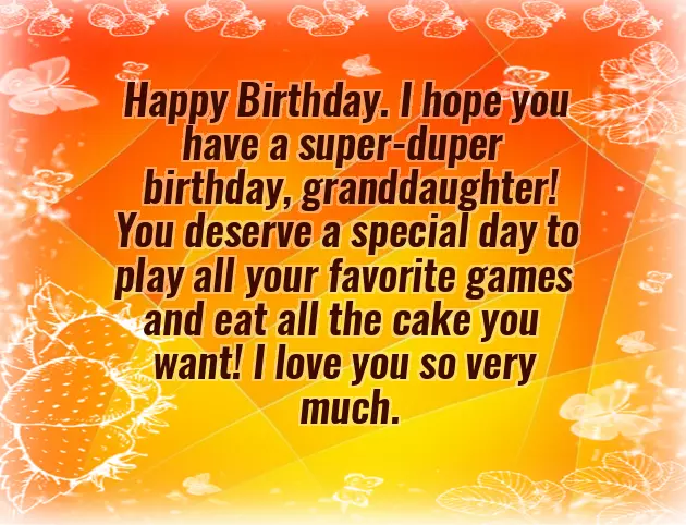 Wish For Granddaughter Wish For Granddaughter