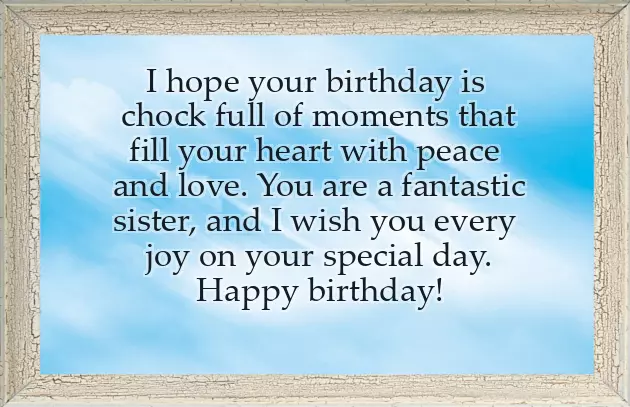 To Wish Happy Birthday To Sister To Wish Happy Birthday To Sister