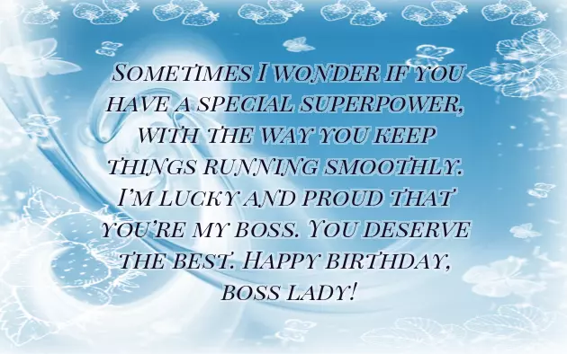Birthday Wishes For Boss Man