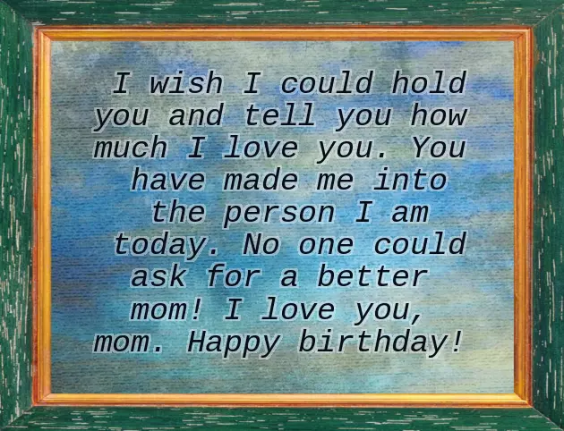 Mother Birthday Letter Mother Birthday Letter