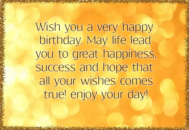 On Your Special Day I Wish You