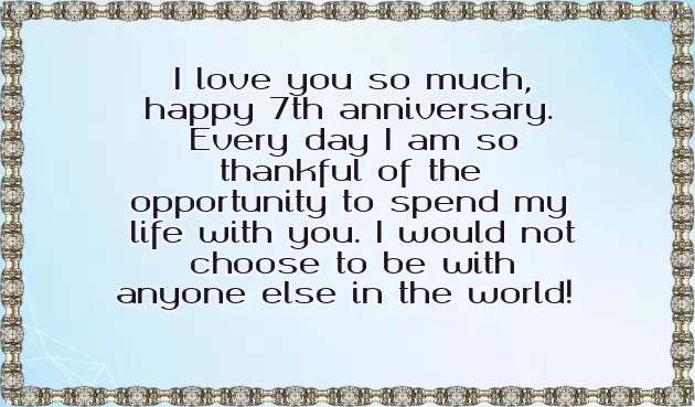 Happy 7 Years Birthday