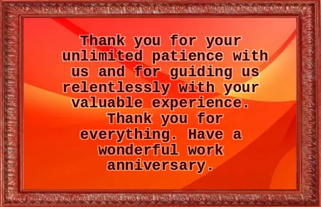 Happy Work Anniversary Wishes Happy Work Anniversary Wishes