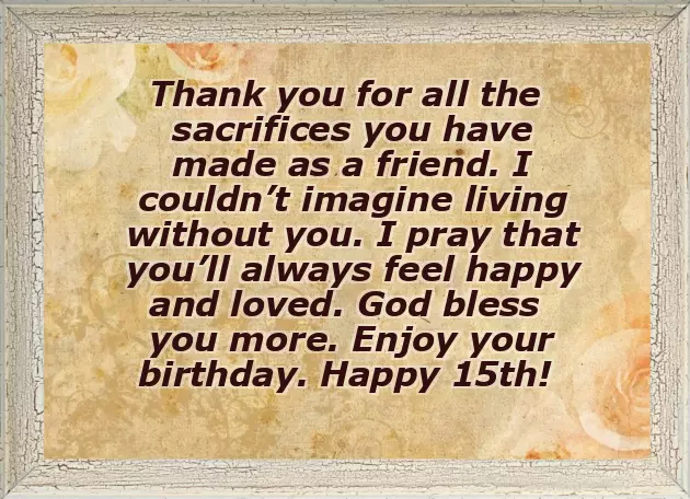 Friend Birthday Wishes Quotation