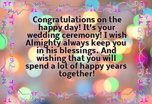 Wishes For Newly Wed Couple