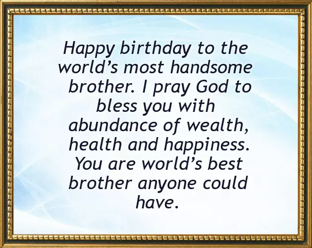Birthday Letter For Elder Brother Birthday Letter For Elder Brother