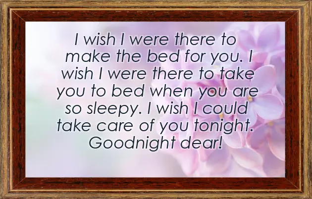Good Night Wish Romantic