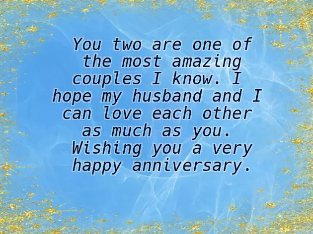 Wedding Anniversary Wishes For Parents In Law