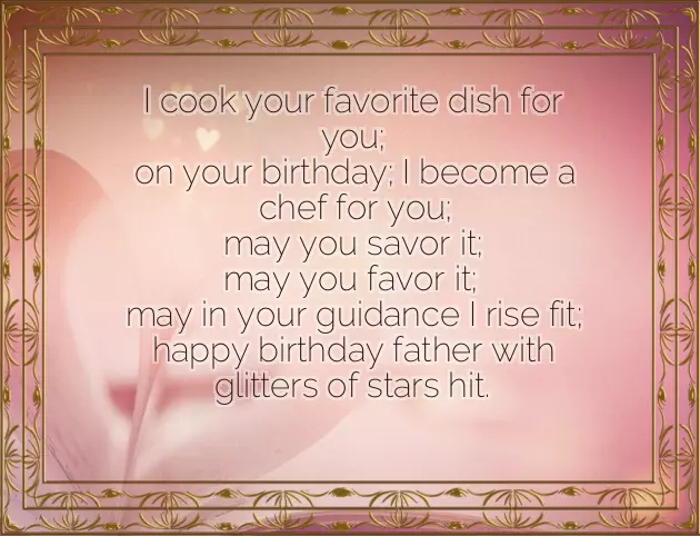 Birthday Wishes For Father