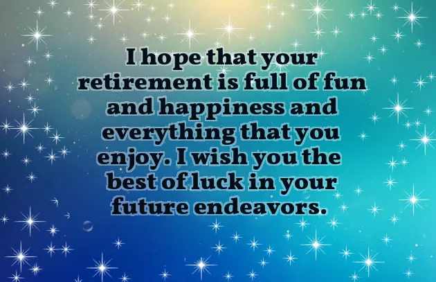 Best Retirement Messages
