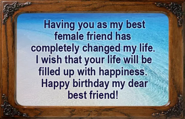 Short Quotes For Best Friend Birthday