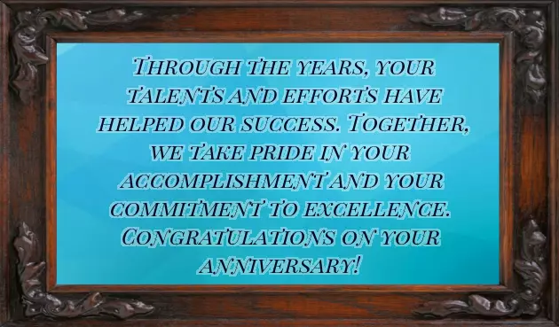 10Th Work Anniversary Wishes 10Th Work Anniversary Wishes