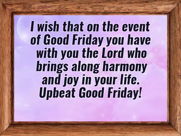 Good Friday Morning Wishes