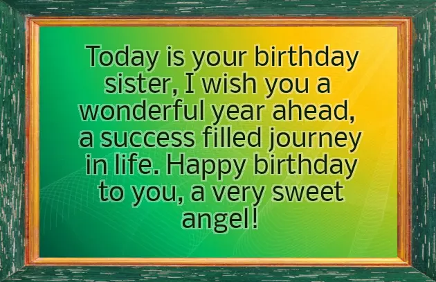 Happy Birthday Wishes My Lovely Sister