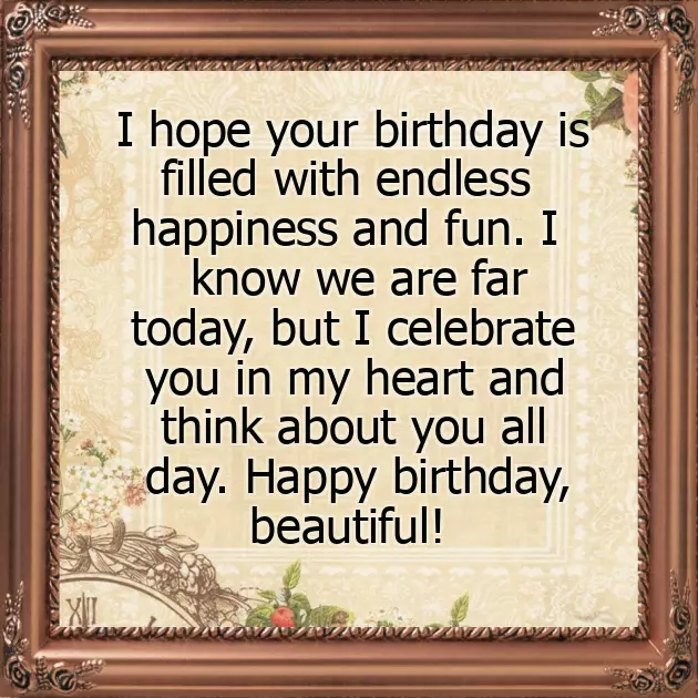 Gf Happy Birthday Wishes In English