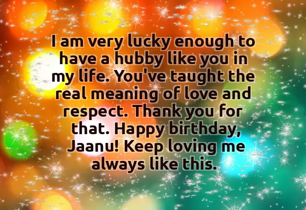 Wife Birthday Wishes From Husband