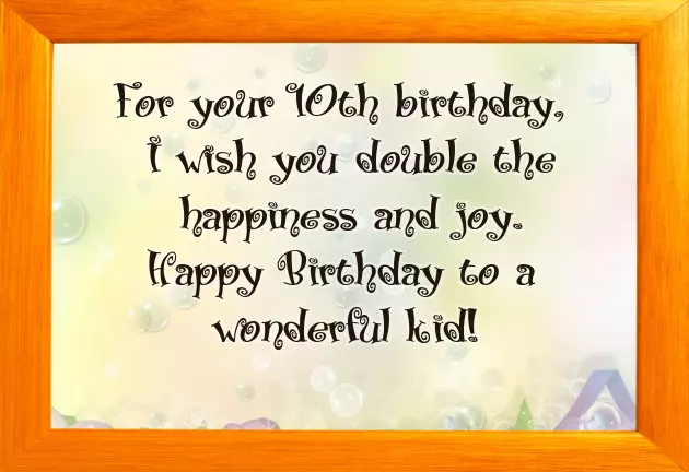 Happy 10Th Birthday Girl Quotes Happy 10Th Birthday Girl Quotes