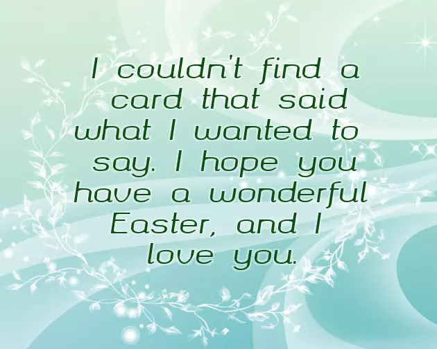 Easter Greetings For Grandson