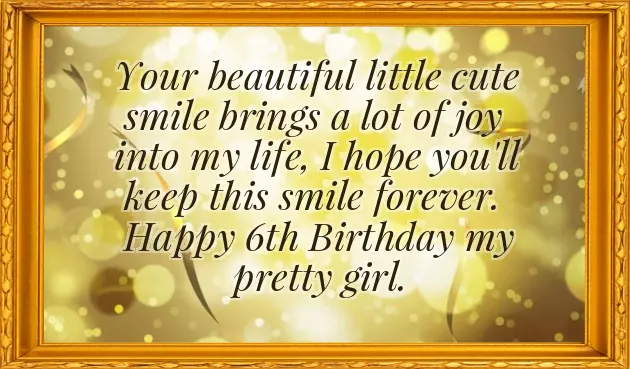 Happy 6Th Birthday Son