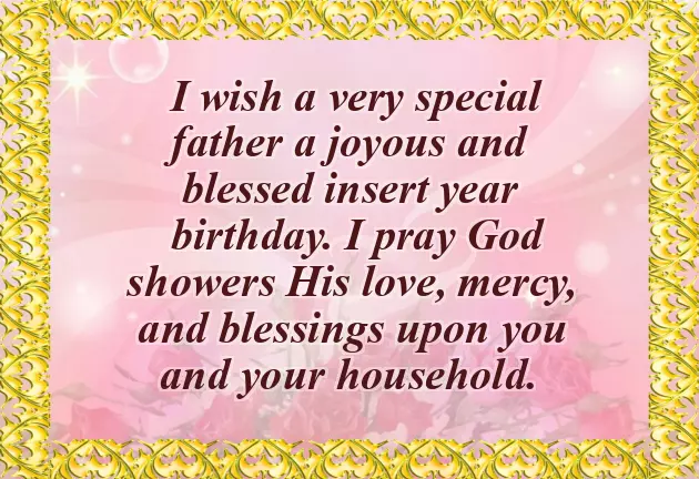 Happy Birthday To My Friend Father