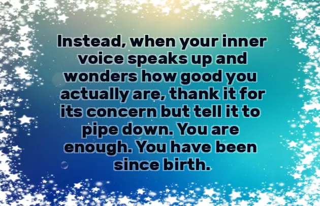 I Wish That I Was Good Enough I Wish That I Was Good Enough