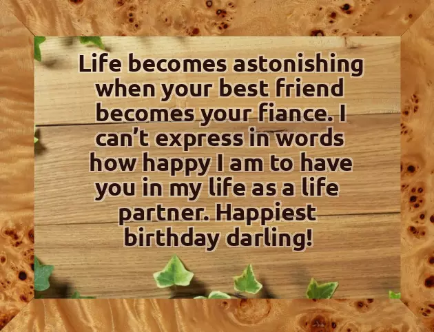 Happy Birthday To My Fiance Female Happy Birthday To My Fiance Female