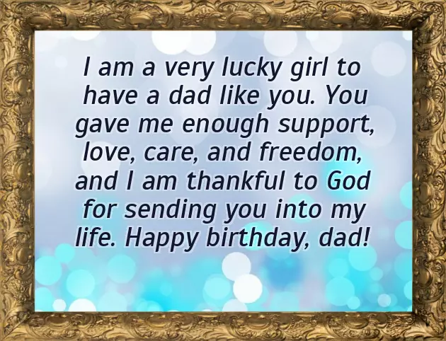 Birthday Wishes For Dad And Daughter