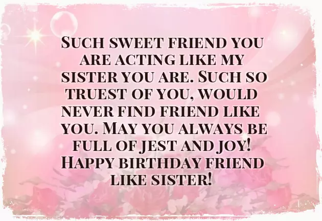 Happy Birthday Bff Sister Happy Birthday Bff Sister