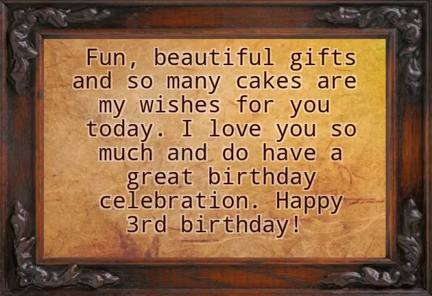 Happy Birthday To My 3 Year Old Nephew Happy Birthday To My 3 Year Old Nephew