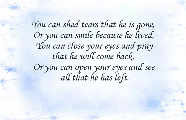 Spiritual Poems For Funerals Spiritual Poems For Funerals