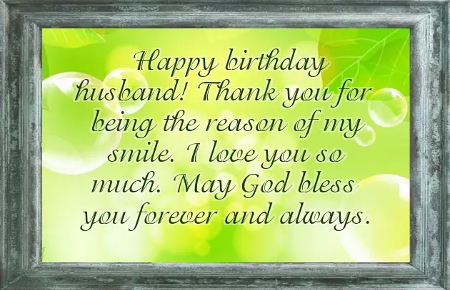 Birthday Wishes My Husband