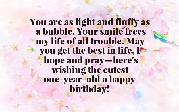 Birthday Wish For 1St Year Baby Boy