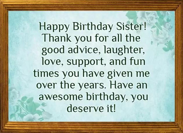 Birthday Quotes For Little Sister