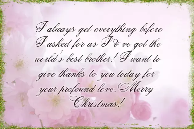 Merry Christmas To All Friends And Family