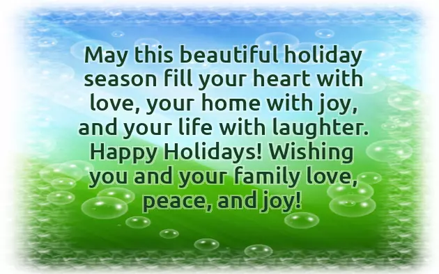 Best Holiday Wishes