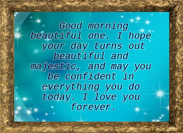 Good Morning Message For My Wife