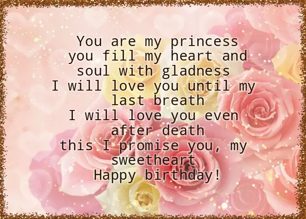 Birthday For Wife Wishes