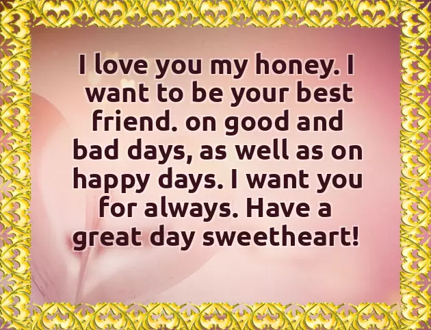 Sunday Wishes For My Love