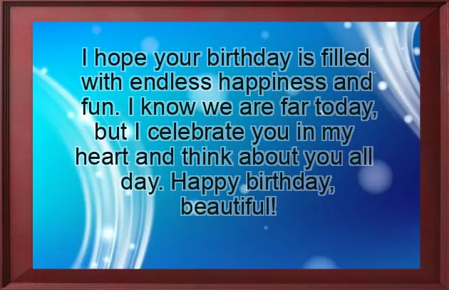 Romantic Happy Birthday To My Girlfriend