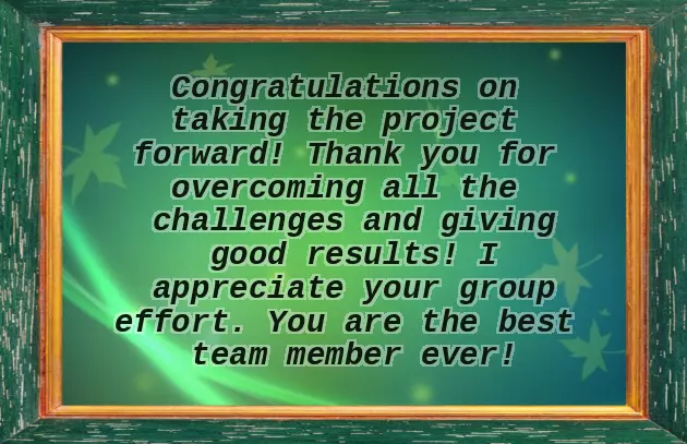 Congratulations Team Work Quotes