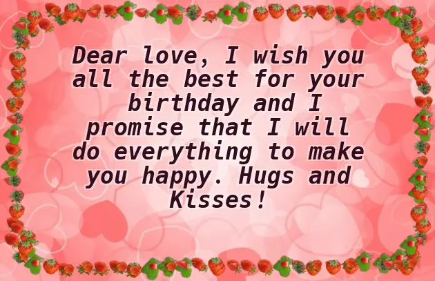 Happy Birthday From My Side