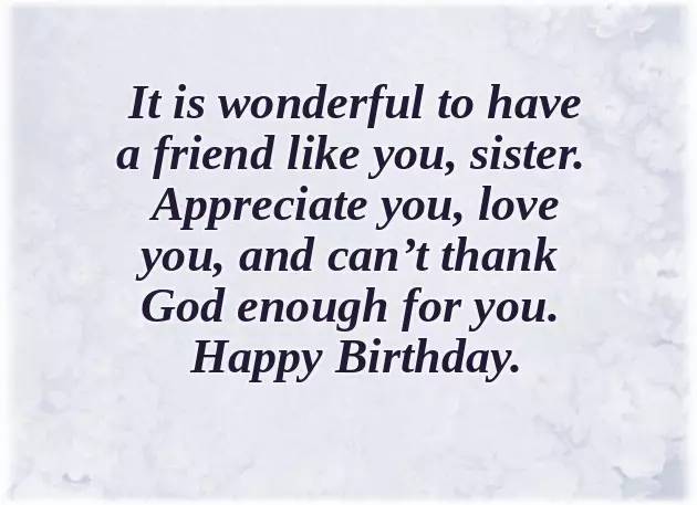 Happy Birthday Wishes Simple Text For Sister