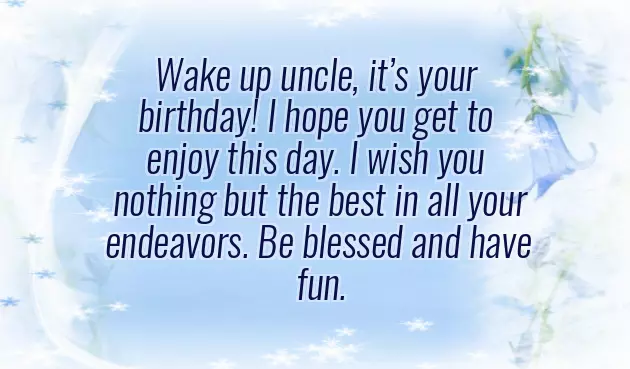 Bday Message For Uncle Bday Message For Uncle