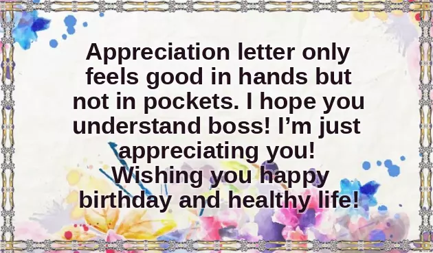 Birthday Wishes For My Boss Man