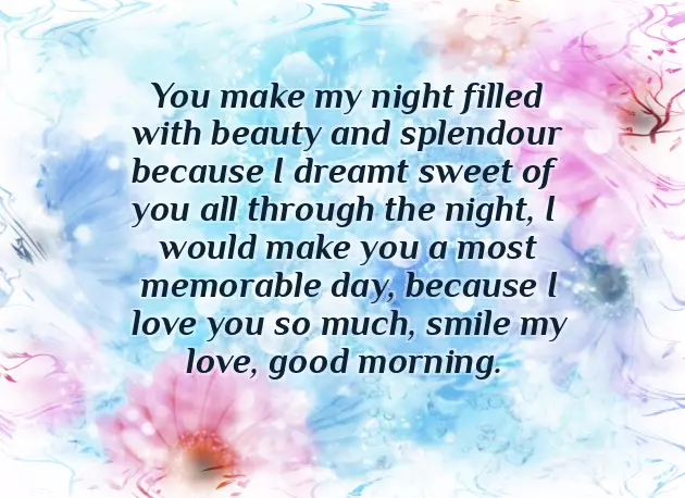 True Love Good Morning Message For Her